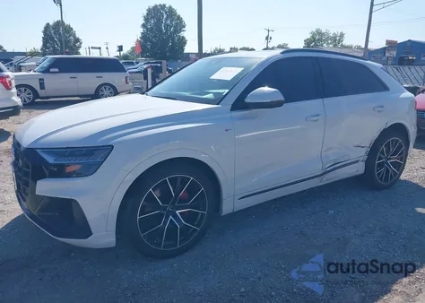 2020 Audi Q8 Prestige 55 Tfsi Quattro Tiptronic из США, поврежденный, VIN WA1FVAF13LD027041